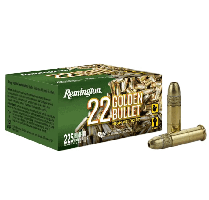 Патрон Remington Golden Bullet High Velocity кал .22 LR куля HP маса 36 гр (2.3 г) Фото 1